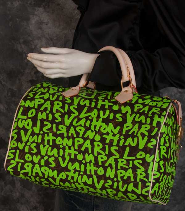 7A Replica Louis Vuitton Monagram Canvas Graffiti Speedy 30 M93706